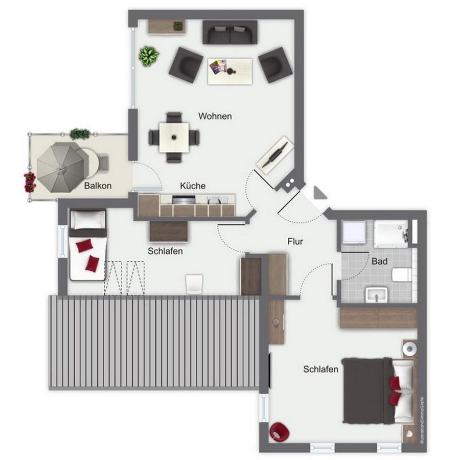 Godewind Wohnung 33 Больтенхаген Экстерьер фото